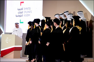 His Highness Sheikh Abdullah bin Zayed Al Nahyan Attends Graduation of Second Cohort of Emirates Diplomatic Academy Students