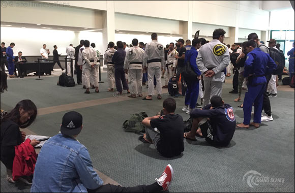 UAE Jiu-Jitsu Federation Conducted the Official Weigh-ins of Abu Dhabi Grand Slam Los Angeles