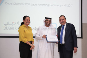 Alpen Capital recognised once again for its commitment towards CSR with the Dubai Chamber CSR Label