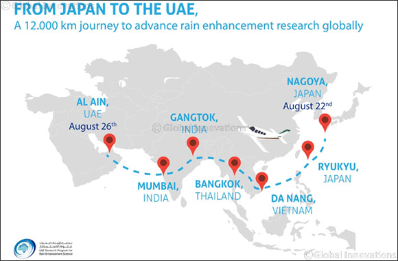 UAE Rain Enhancement Program's Japanese Awardee