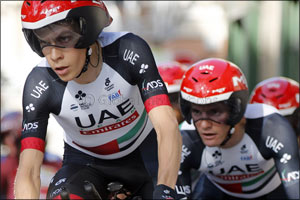 UAE Team Emirates Return to Racing After World Cycling Championships