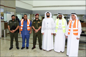Emirates Post Group carries out mock evacuation
