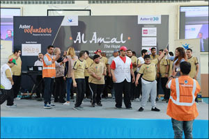 Aster Volunteers strikes a chord with the people of determination