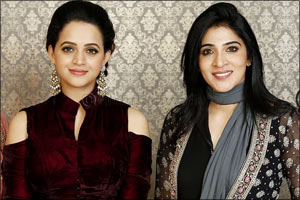 Actress Bhavana inaugurates designer Rehana Basheer's first outlet in the UAE