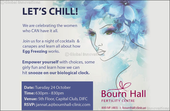 Ladies get ready to chill & learn all about Egg Freezing