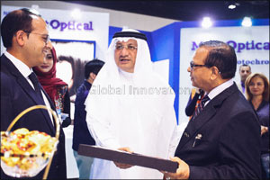 Humaid Mohammed Al Qatami, Director General, Dubai Health Authority Officially Opens Vision-x 2017