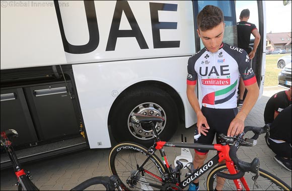 UAE Team Emirates Arrive in China for Season Finale