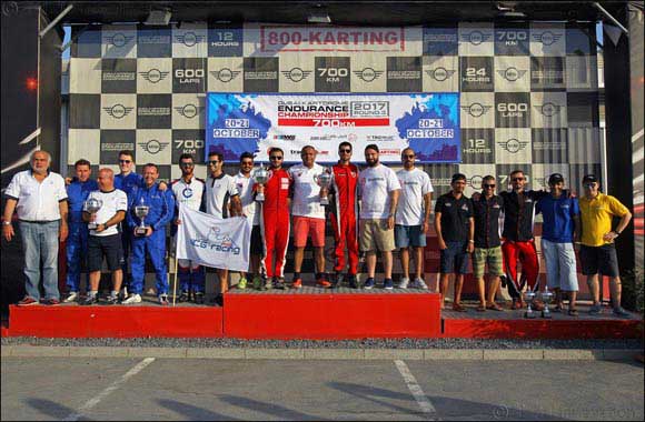 Batelco Racing wins round three of the Dubai Kartdrome Endurance Championship
