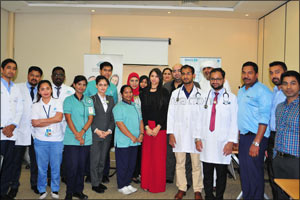 Emirates Post Group organizes “The Health Day” event at Dubai Karama Central Post Office