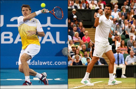 Grand Slam Champions Novak Djokovic and Stan Wawrinka Complete the Mubadala World Tennis Championship 10th Edition Line-up