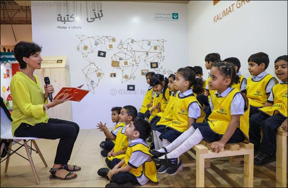 Fatima Sharafeddine Keeps Children Captivated At SIBF