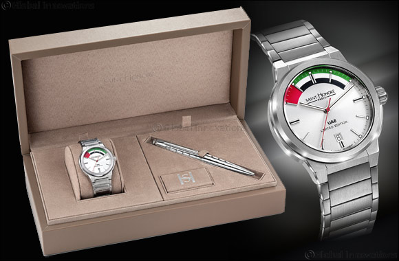 SAINT HONORE Celebrates the UAE's 46th National Day with a Limited Edition Haussman Quartz