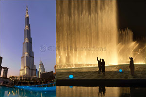 Walk on water and see The Dubai Fountain from closer than ever before
