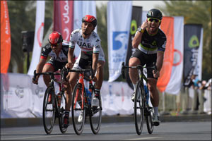 UAE Team Emirates' Yousif Mirza Second in First Abu Dhabi Classic
