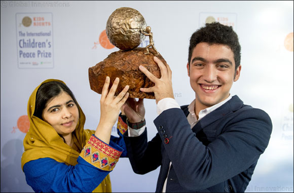 Mohamad Al Jounde from Syria wins International Children's Peace Prize 2017