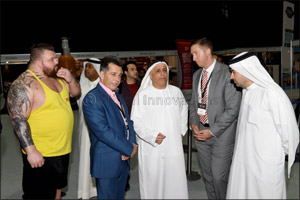 HE Mattar Al Tayer at Dubai Muscle Show