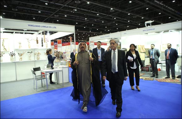 HH Sheikh Hasher Bin Maktoum Al Maktoum, Director General of Dubai Department of Information inaugurates International Autumn Trade Fair (IATF)