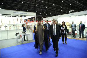 HH Sheikh Hasher Bin Maktoum Al Maktoum, Director General of Dubai Department of Information inaugurates International Autumn Trade Fair (IATF)