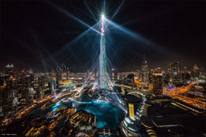 Emaar's ‘Light Up 2018' Downtown Dubai show to continue until March