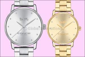 Coach presents the Grand Stainless Steel Bracelet Watch Collection
