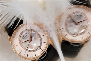 Mido's Baroncelli Prisma -  A sparkling play of prisms enhanced by 51 diamonds'