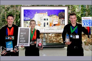 LG Electronics Earns CES 2018 Best TV Product Honors for LG AI OLED TV