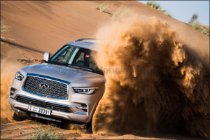 INFINITI QX80 makes Middle East debut