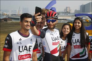 Students Fly the Flag for UAE Cycling at Dubai Tour