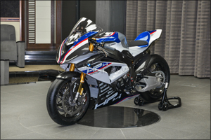 The new BMW HP4 RACE arrives at Abu Dhabi Motors –  one of just 750 built