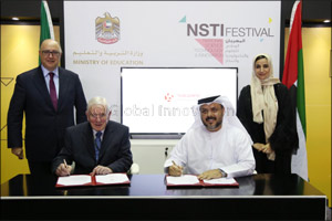 Minister of Education Announces Qasr Al Bahr Initiative at NSTI Festival and Grants Sultan Binbader the UAE Young Scientist Award