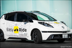 Nissan and DeNA to start Easy Ride robo-vehicle mobility service trial