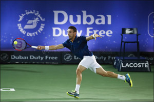 Pouille and Bautista Agut to Contest Final of Dubai Duty Free Tennis Championships