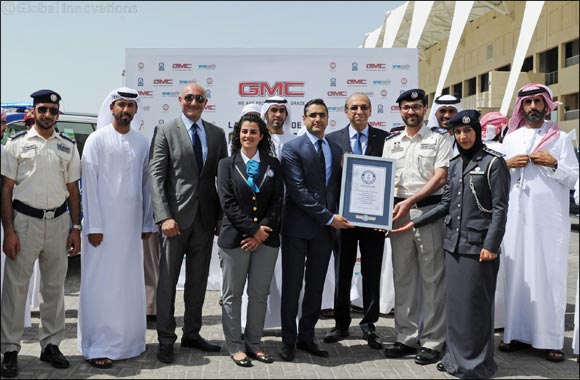 GMC sets a new GUINNESS WORLD RECORDS title in partnership with Abu Dhabi Police