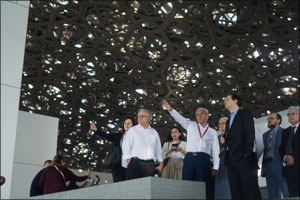 Abu Dhabi Convention Bureau Takes International Concrete Professionals on Site Visit to Louvre Abu Dhabi