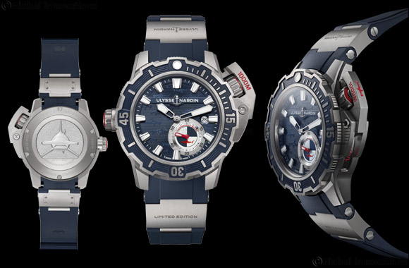 Ulysse Nardin plunges 1,000 metres underwater and Freaks Out