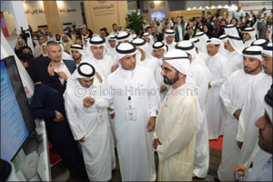 Mohammed bin Rashid visits PCFC's stand at DIGAE