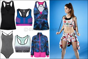 Social Media Star, Amanda Cerny Is the New Face of the  Guess SS18 Activewear Collection
