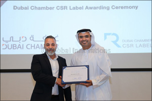 InfoFort awarded the Dubai Chamber CSR Label
