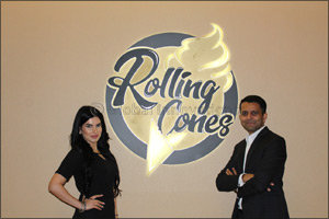 Rolling Cones, a new luxury ice cream concept, launches at the Hyatt Regency Dubai Creek Heights