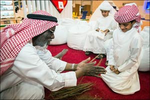 Hamdan Bin Mohammed Heritage Center Participates at Abu Dhabi International Book Fair