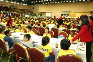 Over 1100 UAE children test their minds at mental math competition