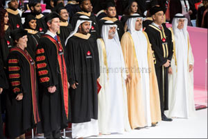 HH Sheikh Nahyan bin Mubarak Al Nahyan, UAE Minister of Tolerance, confers degrees on 360 graduates