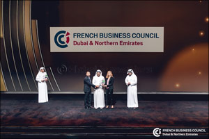 The French Business Council Dubai and Northern Emirates Receives the Dubai Quality Appreciation Award for Representative Entities During the DED Business Excellence Awards Ceremony