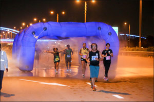 Sheikh Juma launches his Asian Games preparations with NAS Run