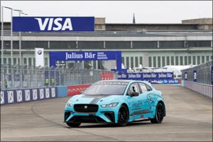 Jaguar Racing Complete Global Debut of Jaguar I-pace Etrophy Racecar