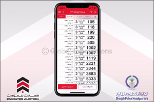 Sharjah Police and Emirates Auction launch a new online auction
