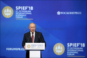 Putin Announces the 2019 Global Manufacturing and Industrialisation Summit in Russia