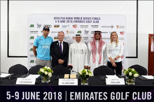 Squash Stars Tee Off at Emirates Golf Club This Week