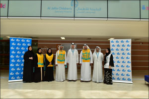 du Distributes Eid Gifts at Al Jalila Children's Hospital