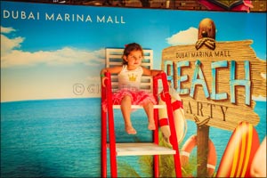 This summer, join Dubai Marina Mall's indoor beach party